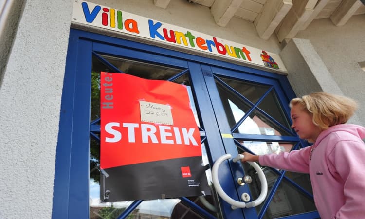 Public sector strikes begin across Germany