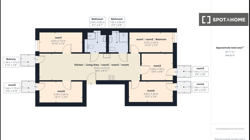 Room, WG-HH-WG-5, Berlin