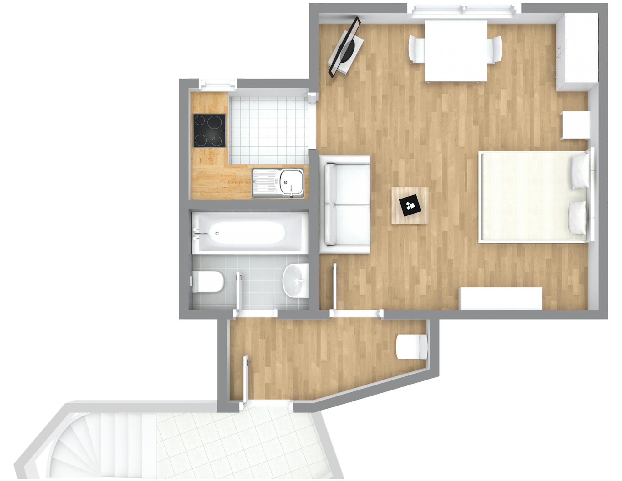 Apartment, Bismarckstraße, Cologne