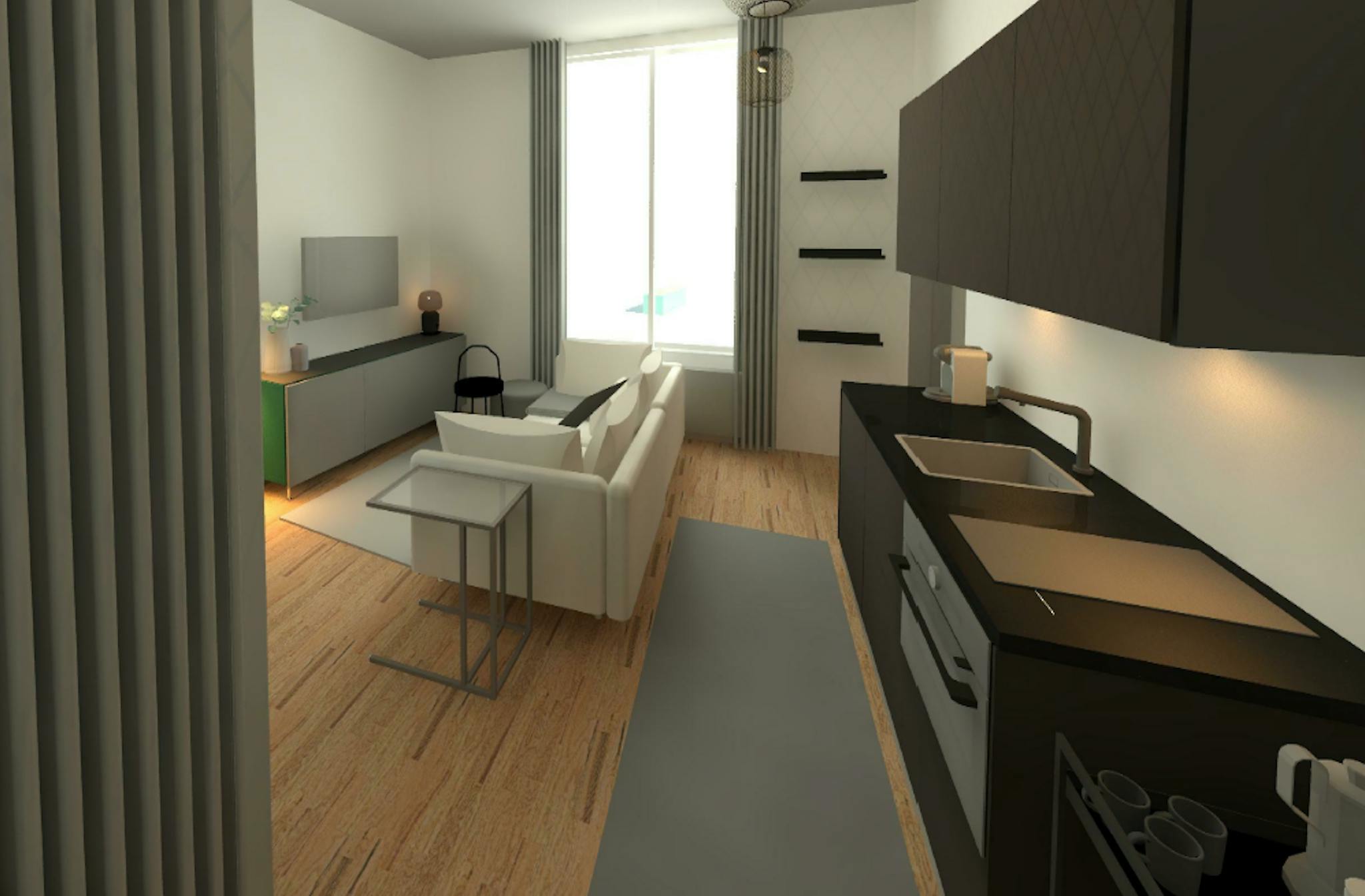 Apartment, Werderstraße, Cologne