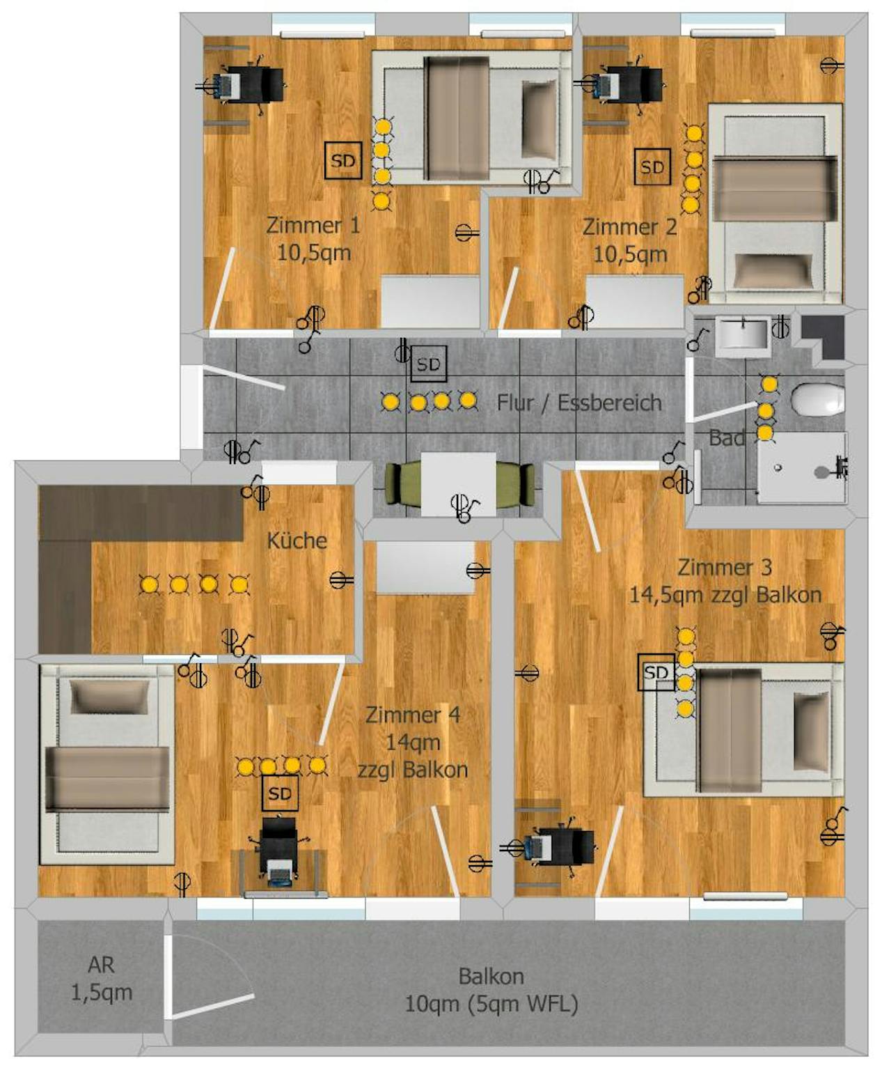Apartment, Engadiner Straße, Munich