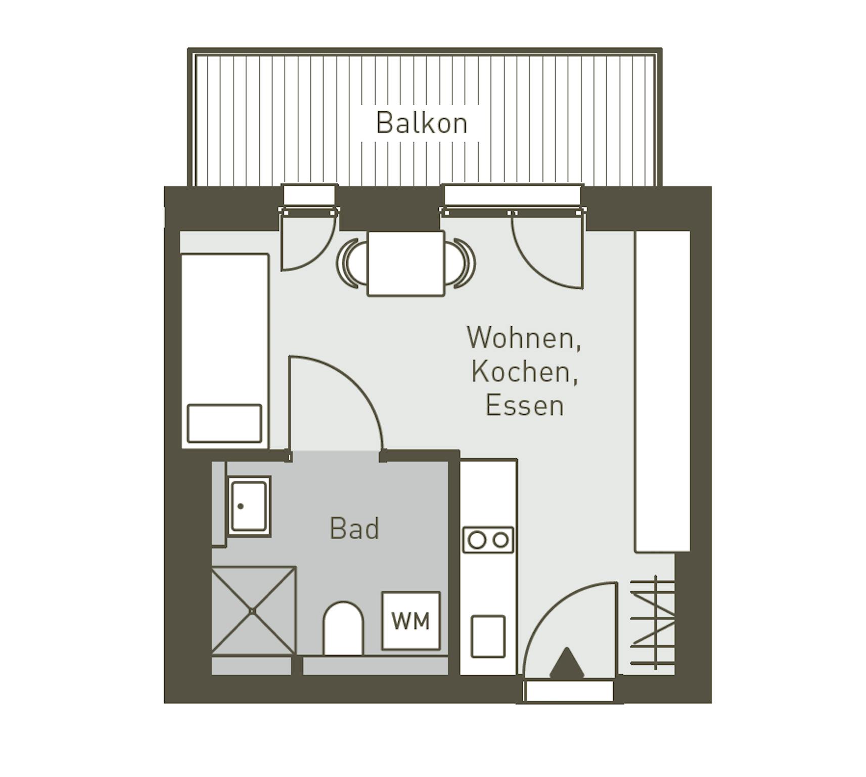 Apartment, Krifteler Straße, Frankfurt