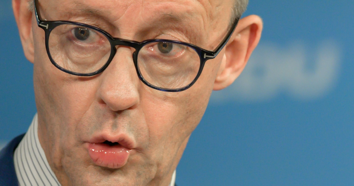 Police remove banner insulting Friedrich Merz at TU Berlin
