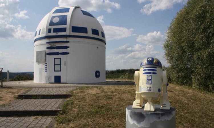 German professor gives observatory Star Wars makeover