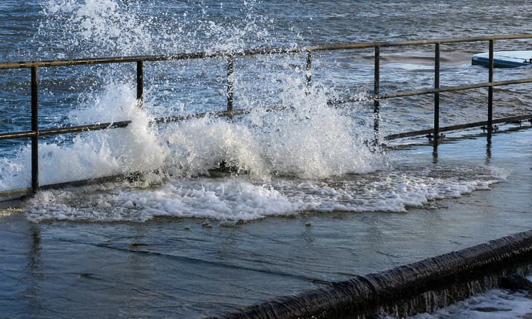 Storm Ylenia causes damage, travel chaos and flooding in northern Germany