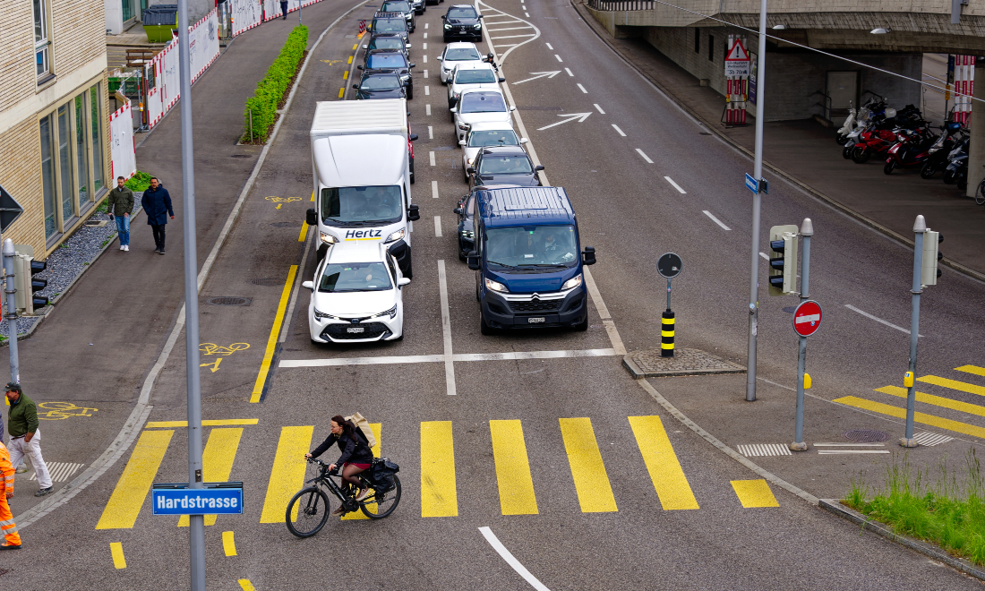 Which Swiss city has the worst traffic?