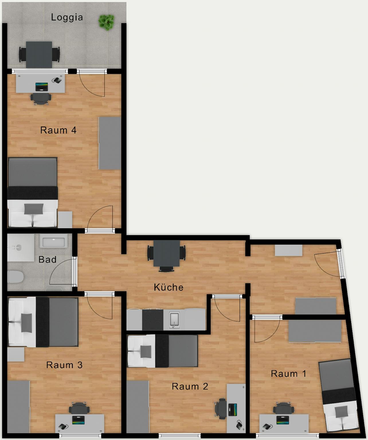 Apartment, Hindelangstraße, Munich