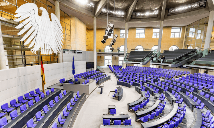 What happens if there is no German budget by the New Year?