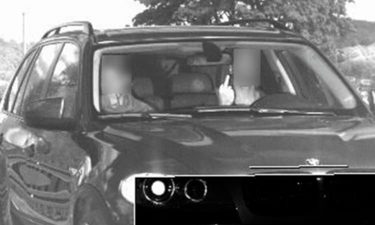 German man flips off speed camera - and gets a 75 times higher fine