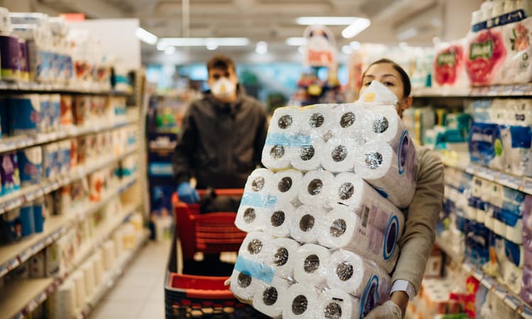 Pre-lockdown toilet paper sales up 139 percent