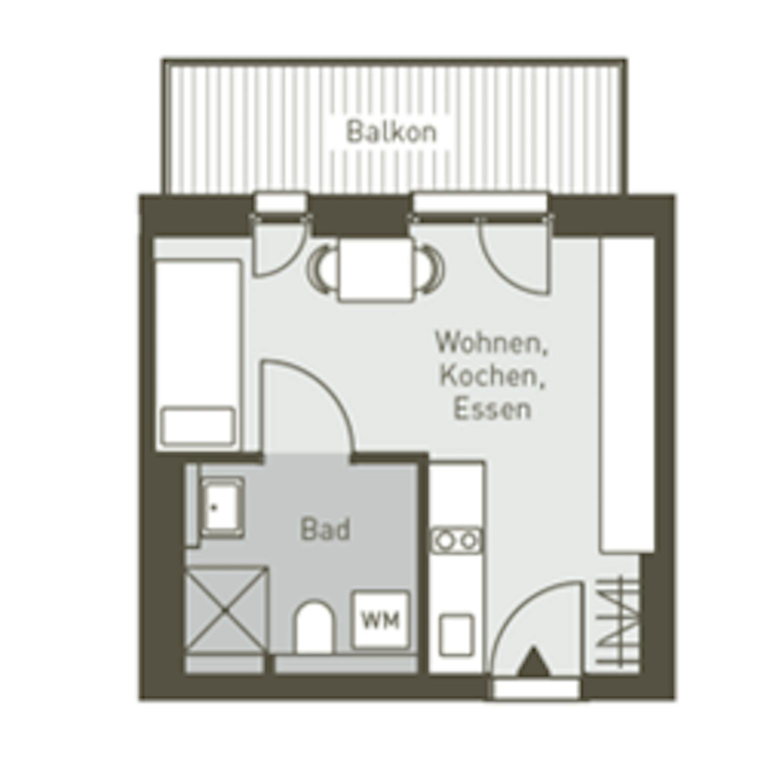 Apartment, Krifteler Straße, Frankfurt