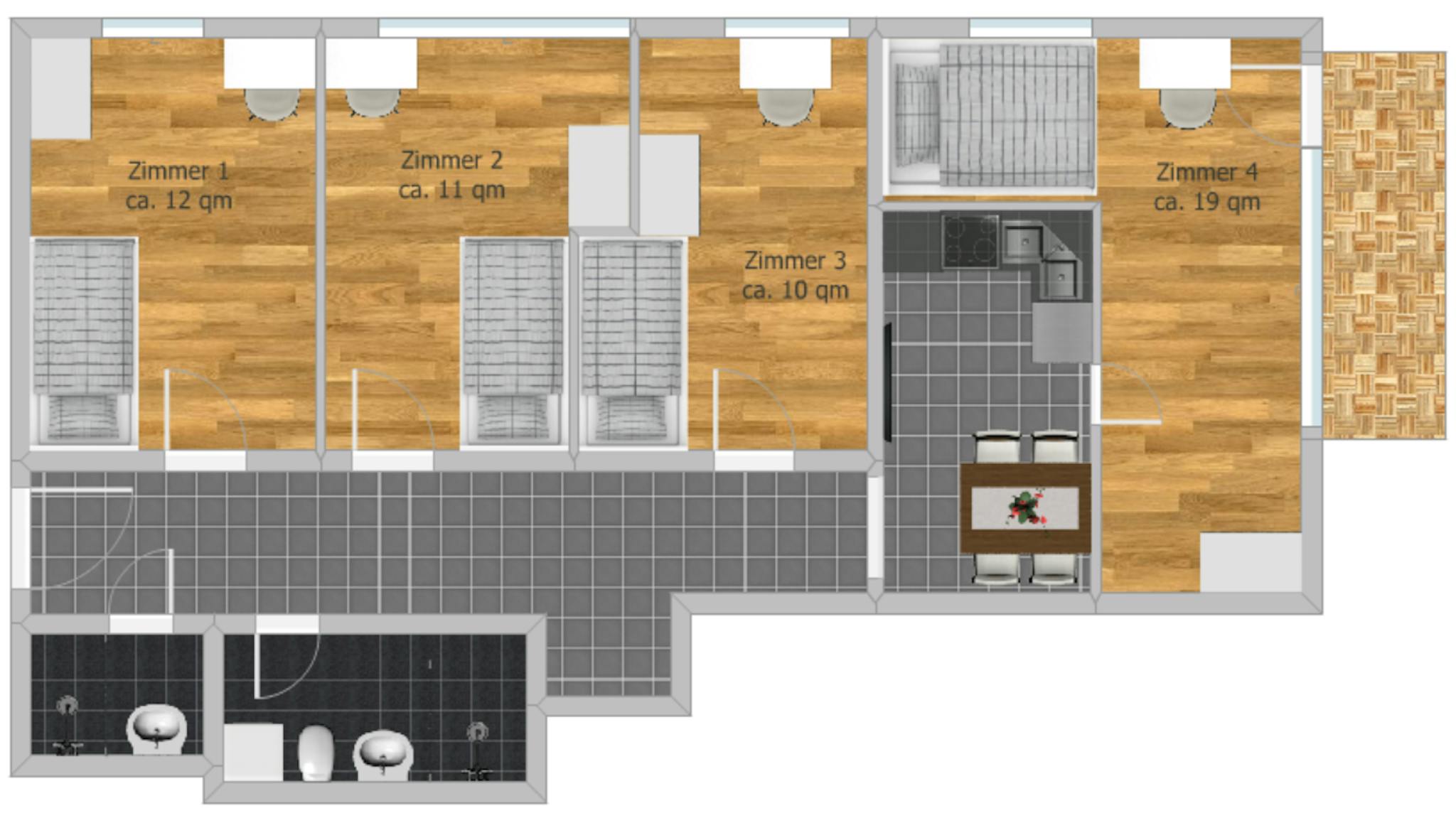 Apartment, Balanstraße, Munich