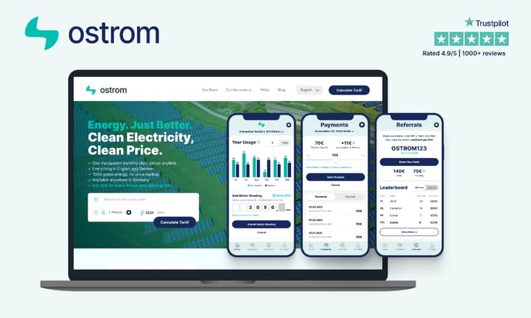 Get English-speaking, green electricity in Germany with Ostrom