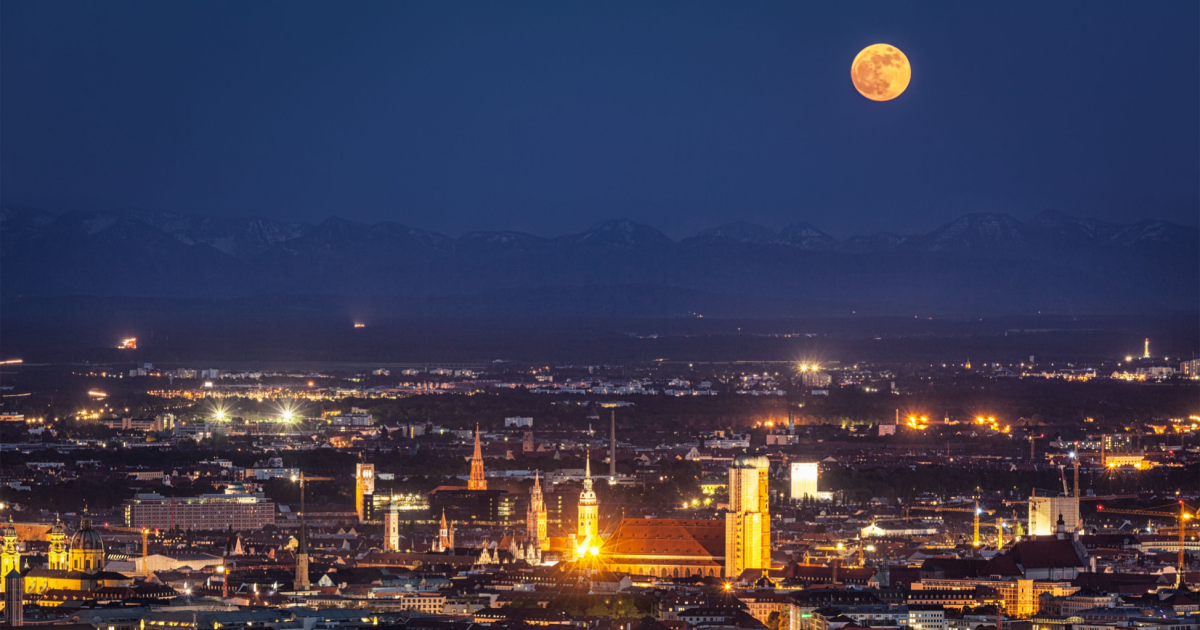 “Worm moon” visible over Germany tonight