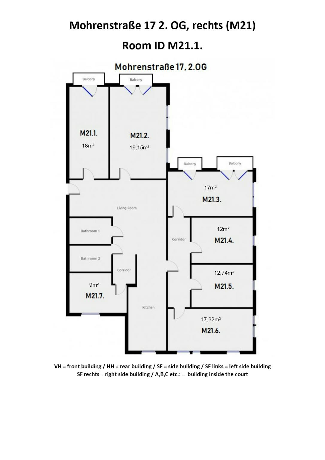 Apartment, Anton-Wilhelm-Amo-Straße, Berlin