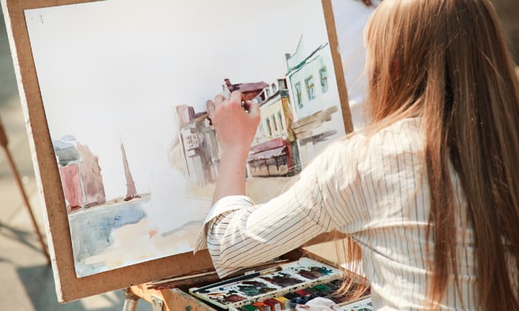 Improve your artistic talents from the comfort of home