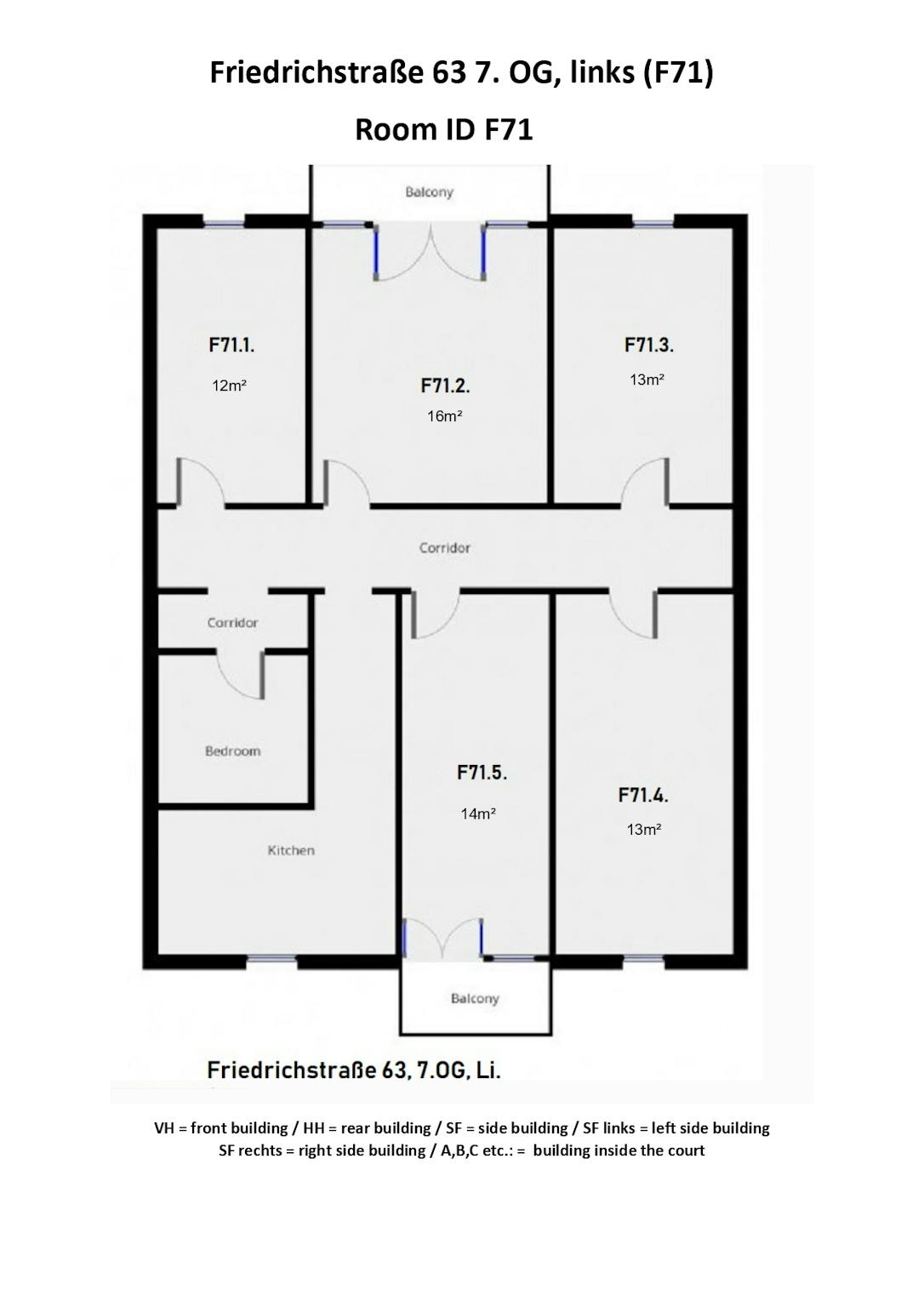 Apartment, Friedrichstraße, Berlin
