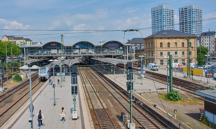 How is Germany planning on renovating its railway network?