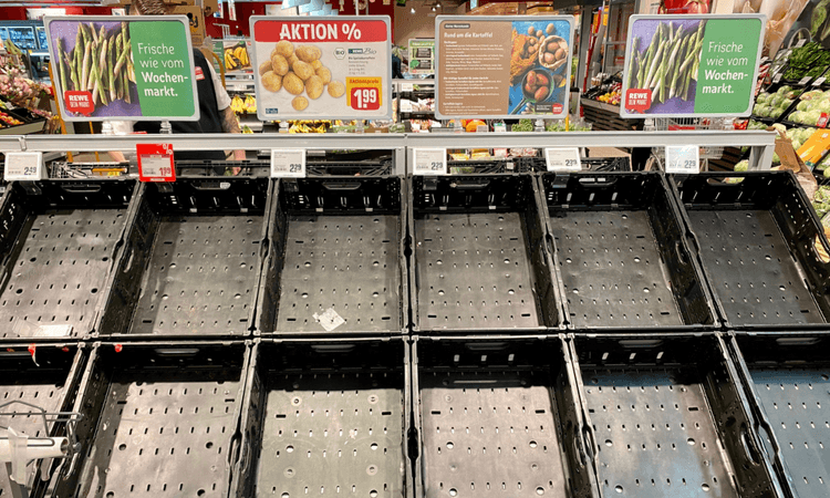 Retail workers in Berlin and Brandenburg begin four-day strike