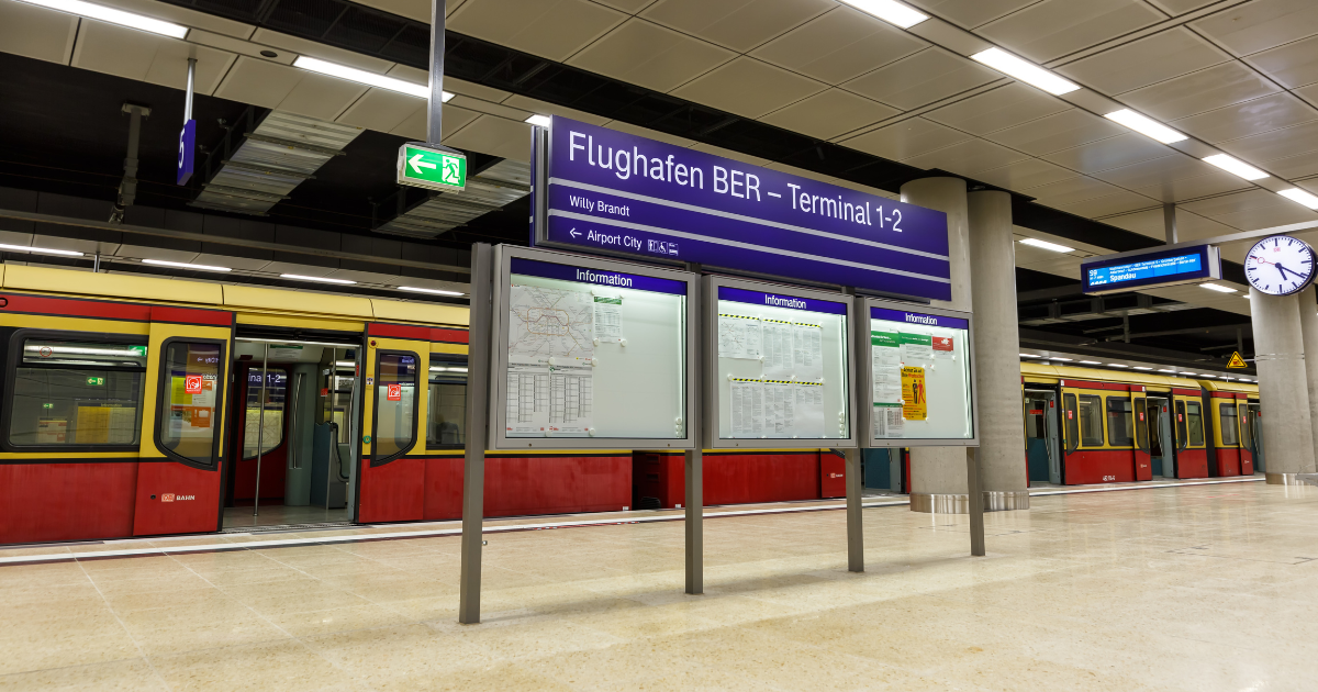 S-Bahn to BER Airport disrupted until August 31
