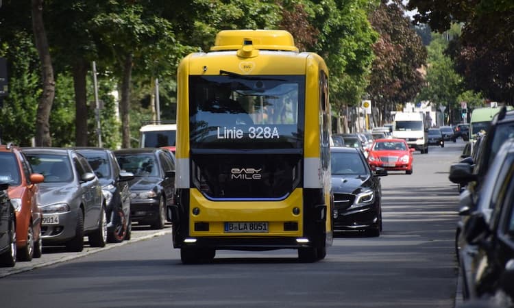 Berlin’s little yellow driverless bus is back!