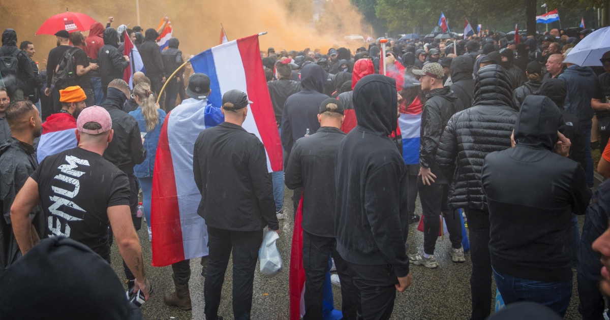 Dutch police arrest 29 at anti-immigration protest in Amsterdam