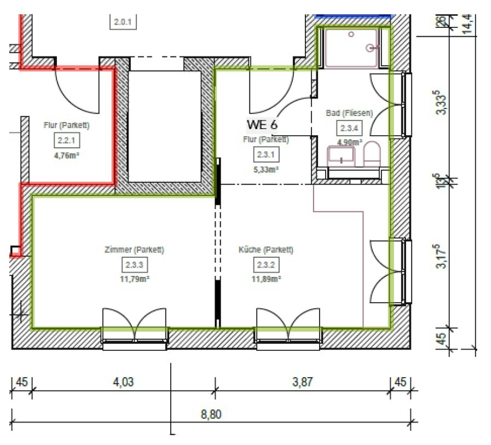 Apartment, Kielkamp, Hamburg