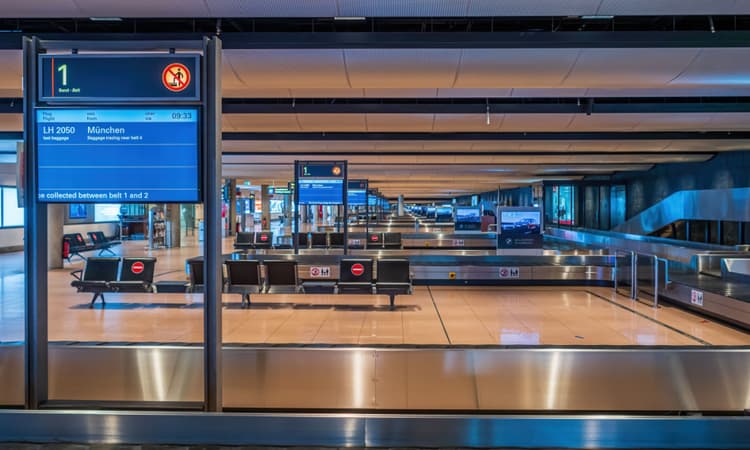300.000 passengers face disruption as workers at 7 German airports strike