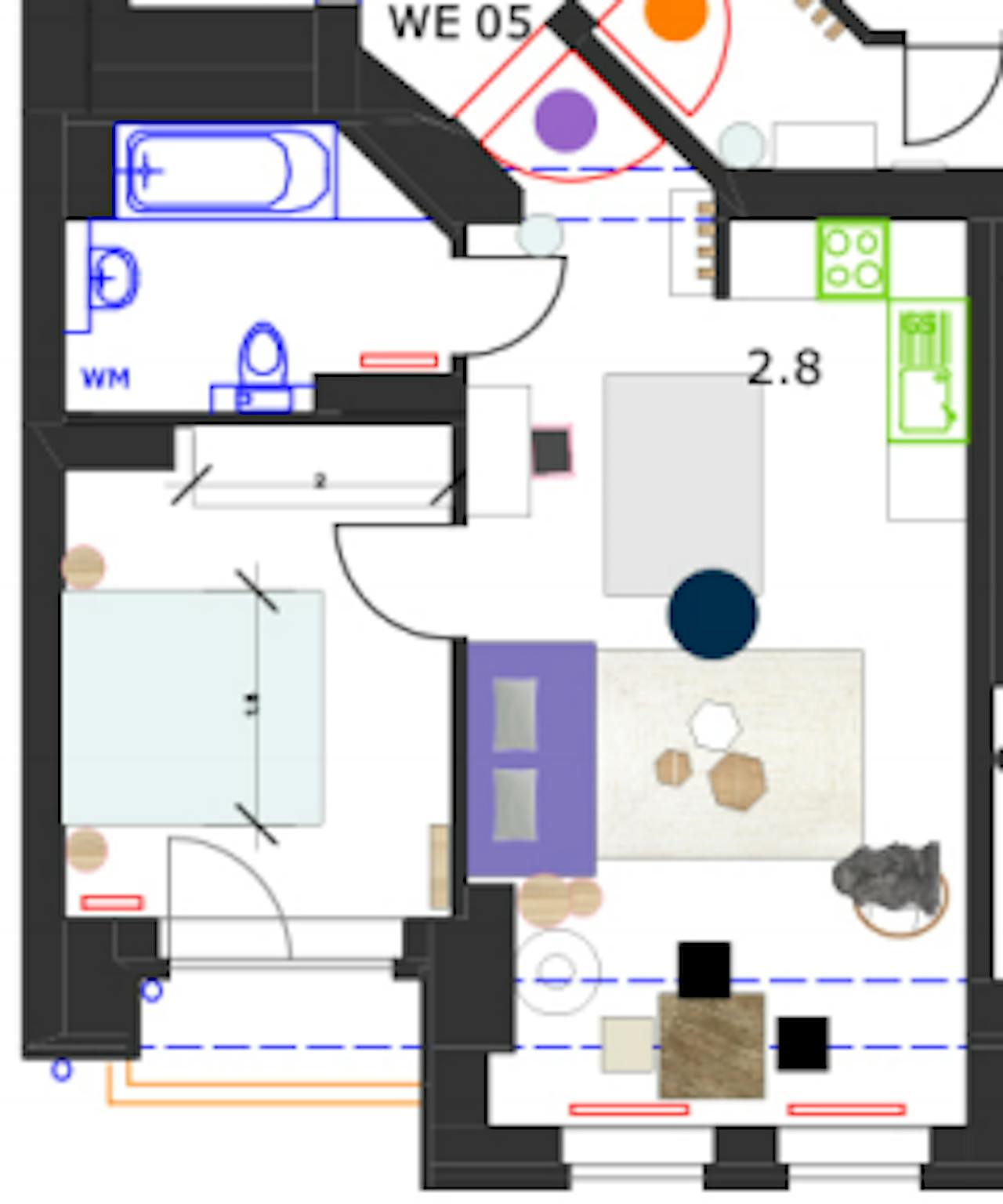 Apartment, Seumestraße, Berlin
