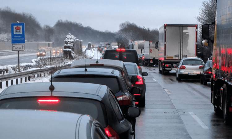 Which German roads will be particularly busy this Christmas?