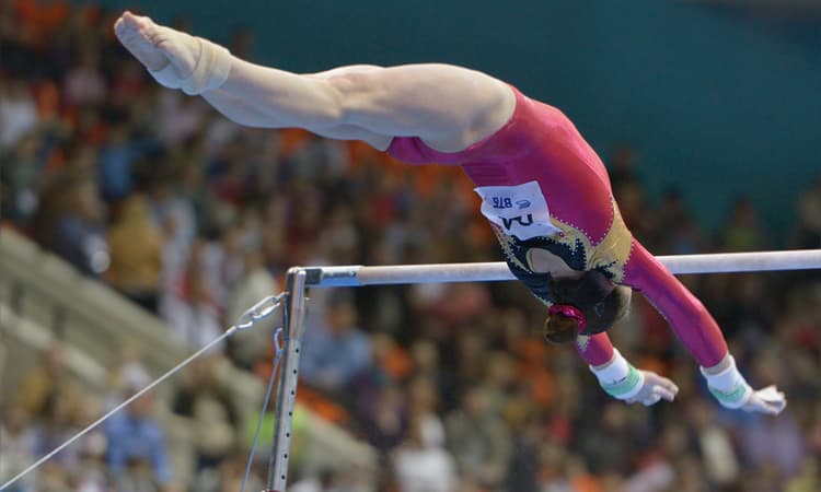 German gymnastics team protest sexualisation with full-body leotards