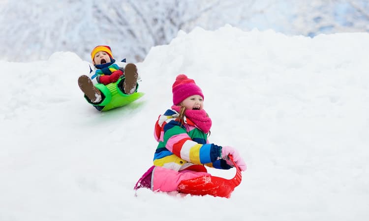 Winter in Germany begins with frost and snow