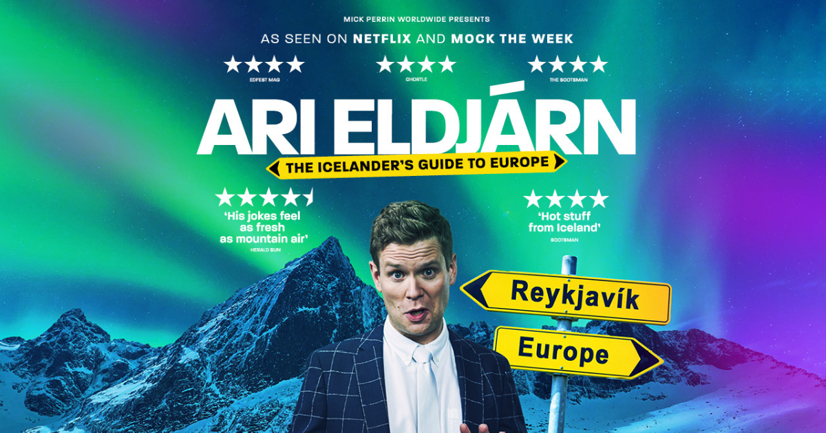 Ari Eldjárn live stand-up comedy show in Zurich