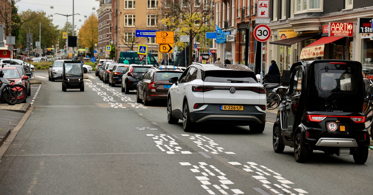 Amsterdam trials signs that show how many drivers obey speed limit