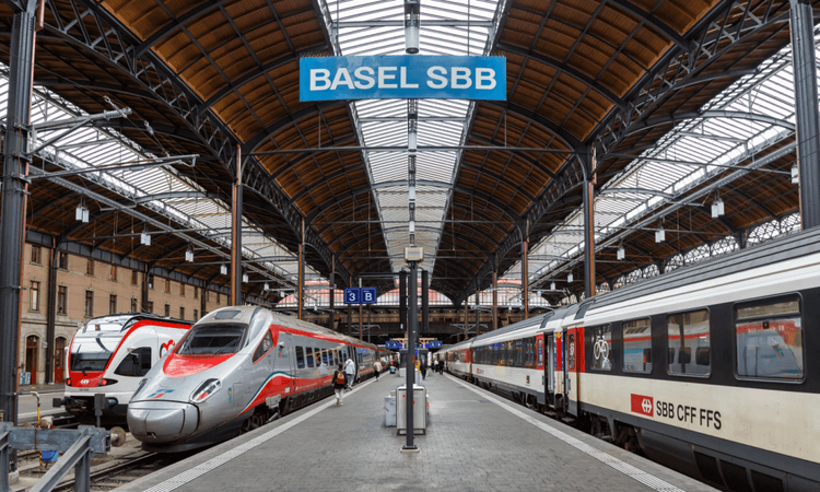Fewer than half of DB trains to Basel arrive on time, report finds