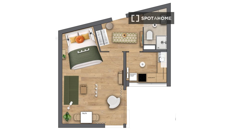 Apartment, Albrechtstraße, Berlin
