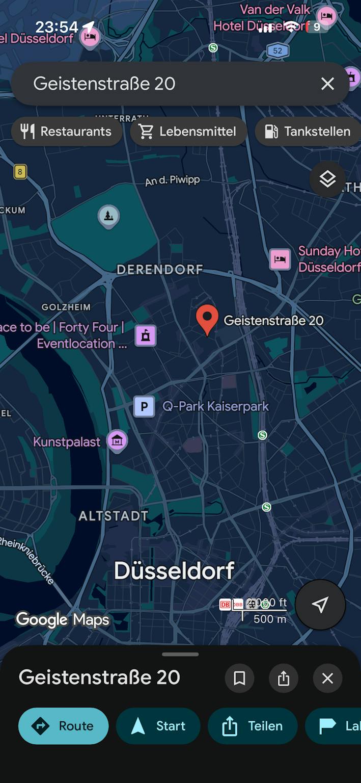 Apartment, Geistenstraße, Dusseldorf