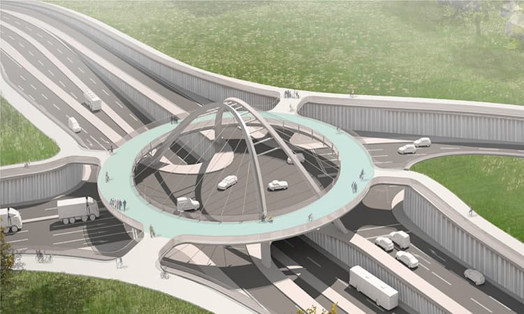 Cyclists are getting their own roundabout in Berlin