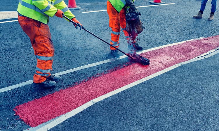Hesse tests heatwave-proof road surfaces