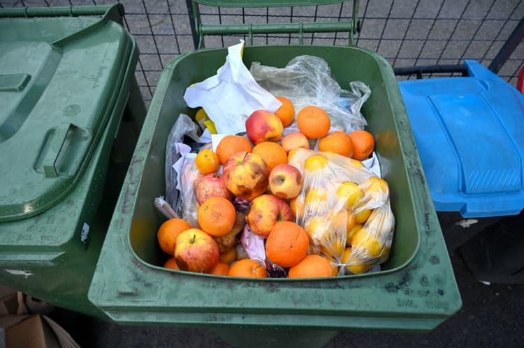 Edeka supermarket sets up expired food section