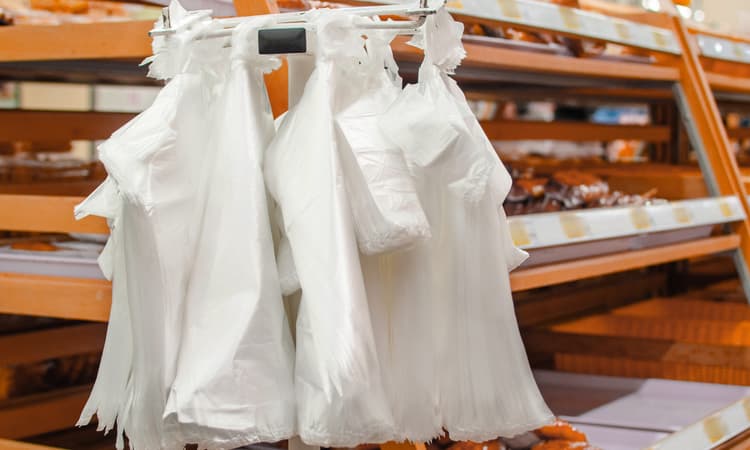 Plastic bag use in Germany has halved since 2016