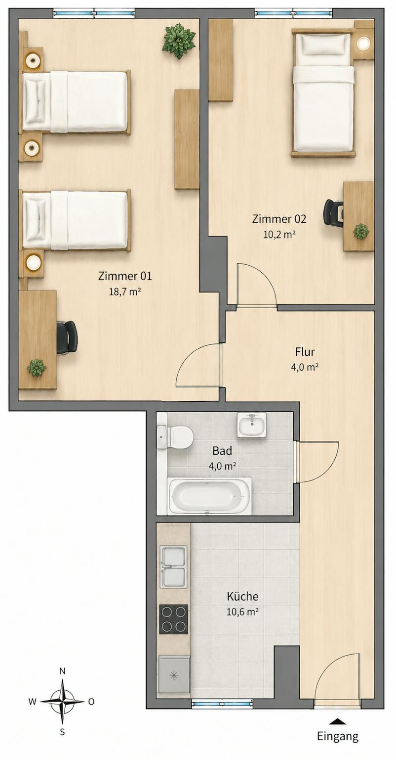 Apartment, Hauptstraße, Berlin