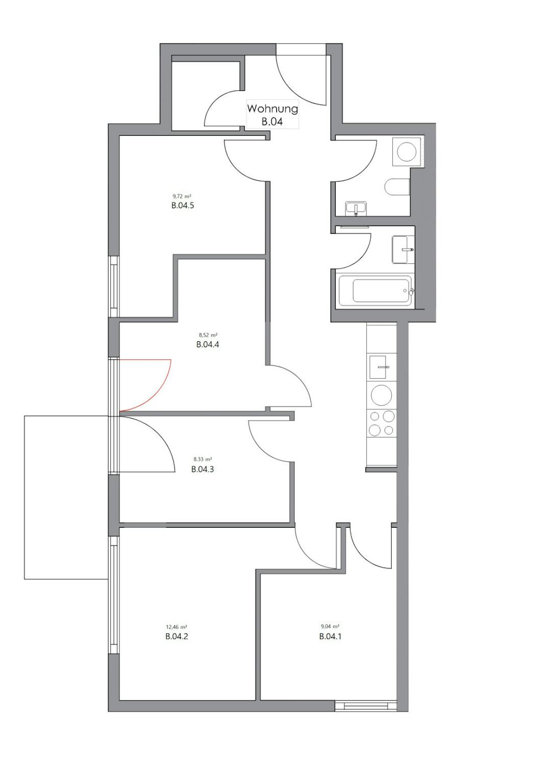 Apartment, Nazarethkirchstraße, Berlin