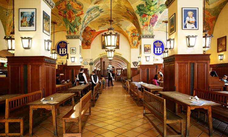 Famous beer halls across Germany