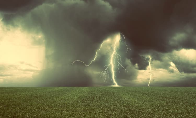 Heavy storms hit Germany after weekend hotter than in Mallorca
