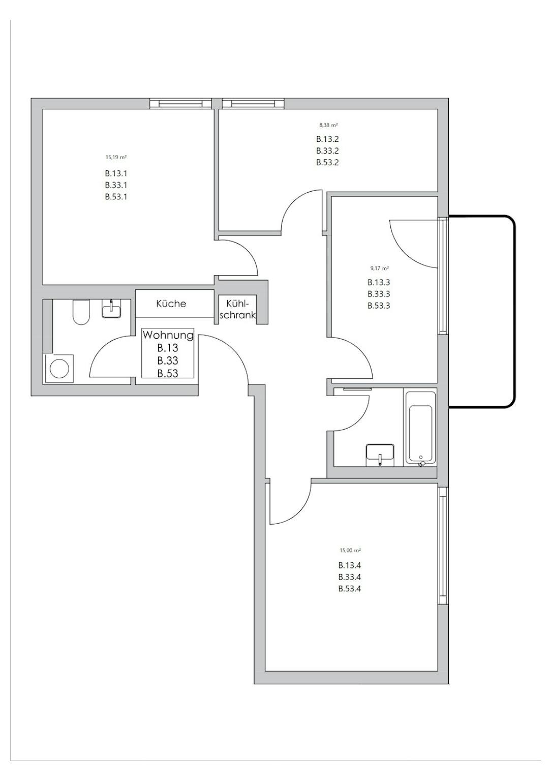 Apartment, Nazarethkirchstraße, Berlin