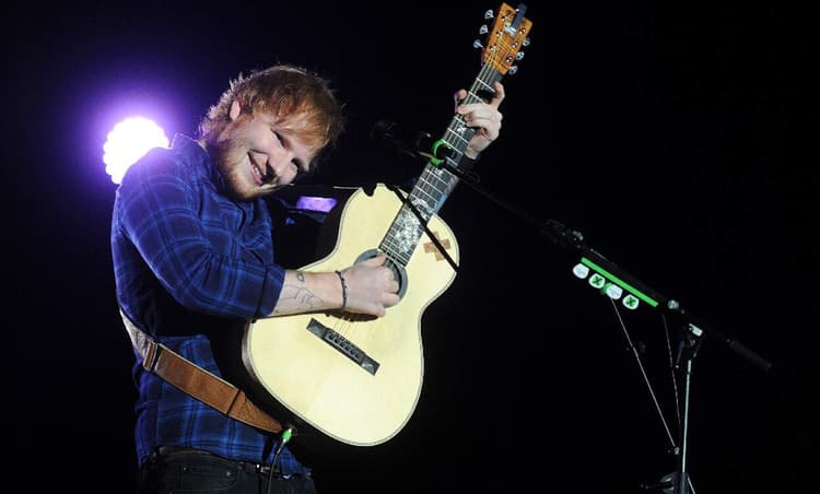 Ed Sheeran makes surprise appearance at Frankfurt Oktoberfest party