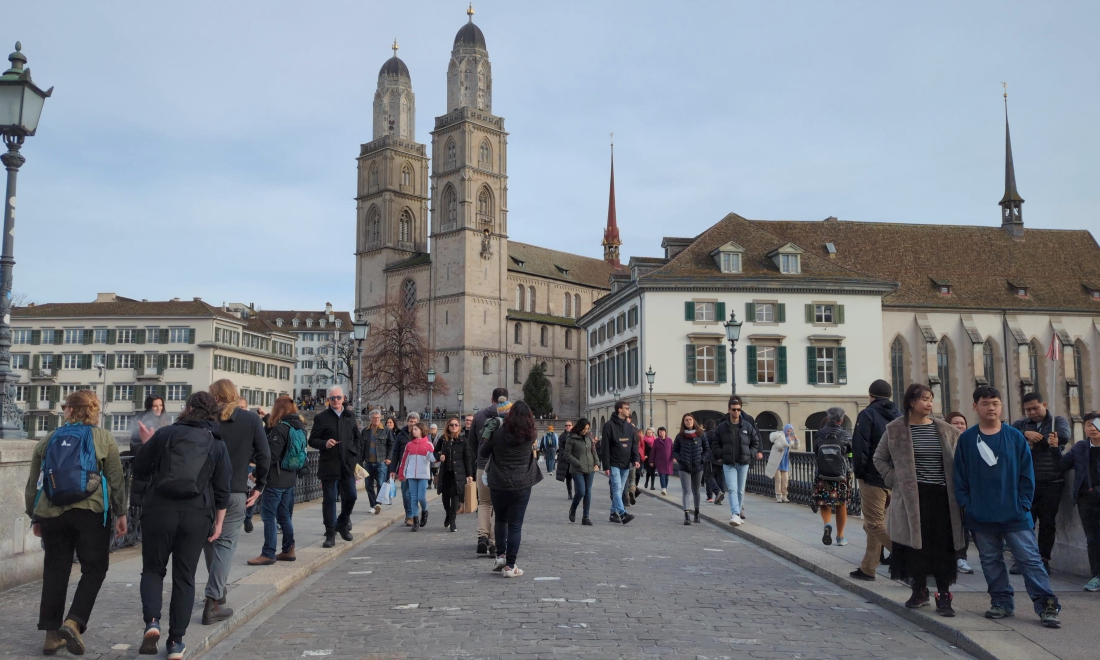 Which nationalities moved to Switzerland most in 2024?