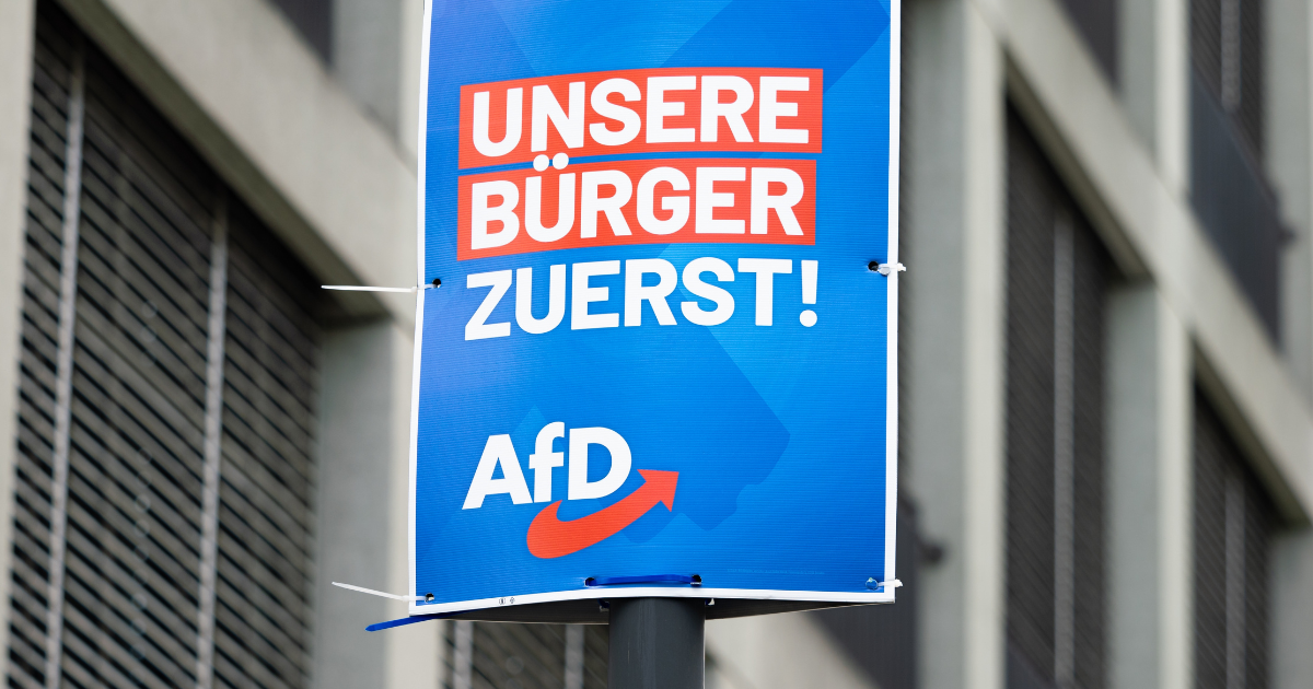 Afd Placard Germany