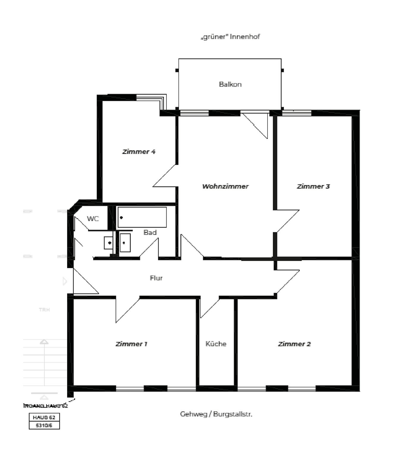 Apartment, Burgstallstraße, Stuttgart